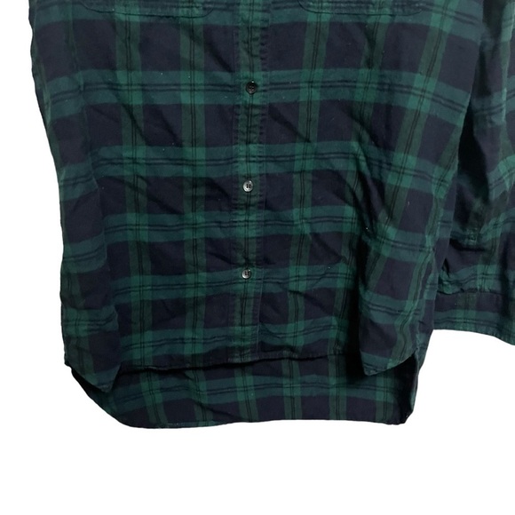 Madewell Classic Ex-Boyfriend Button Down Flannel Shirt - Picture 6 of 8